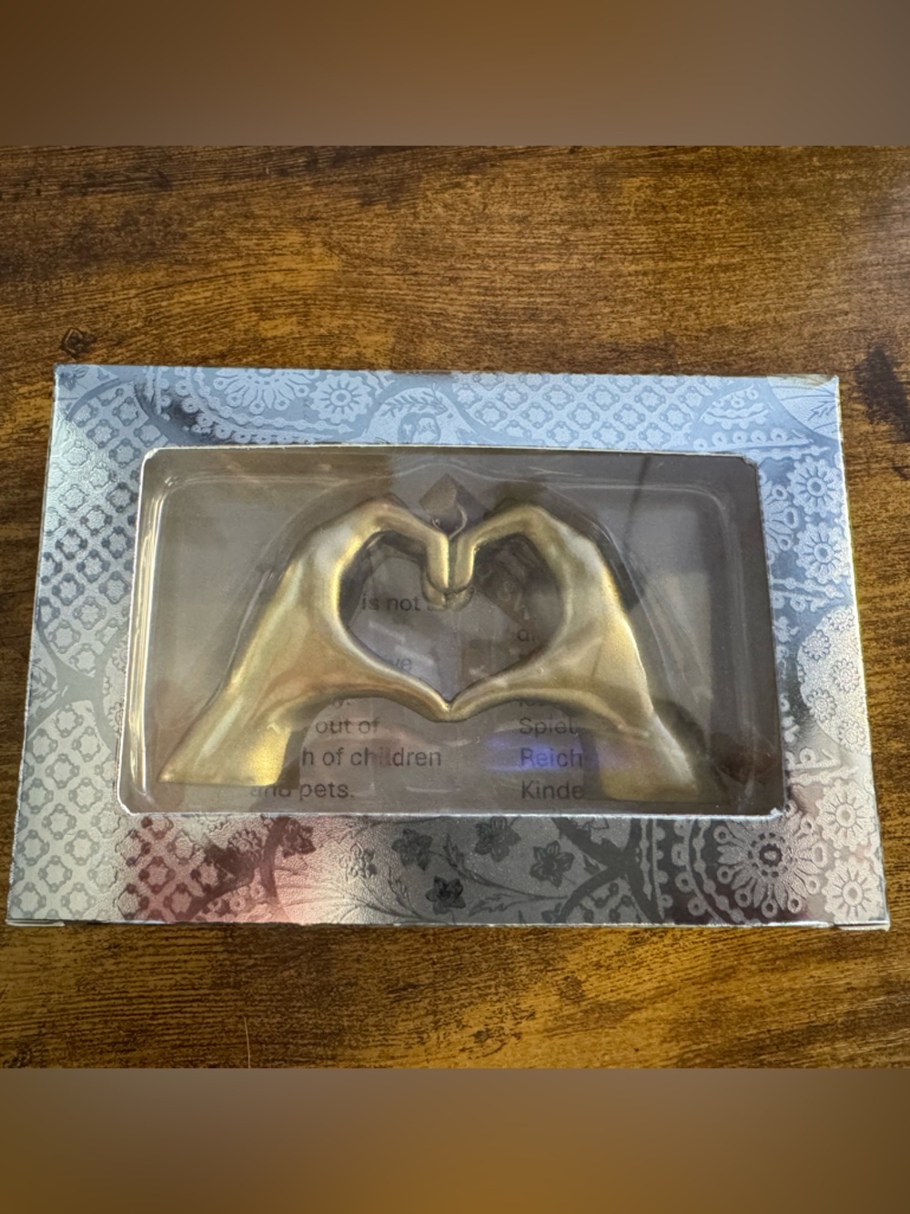 Taylor Swift Fearless Heart Hands Ornament 🫶